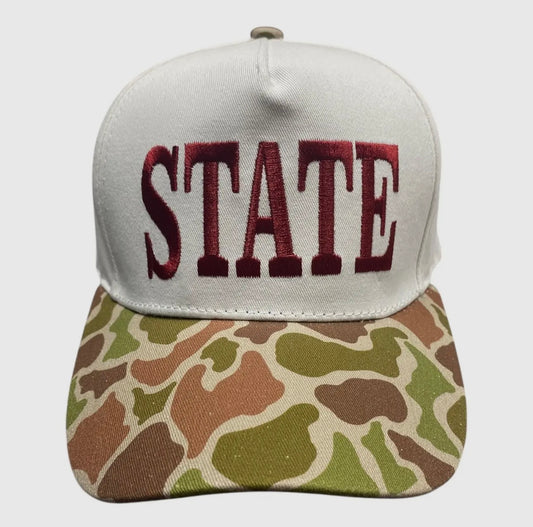 State Lulu Mac Camo Hat