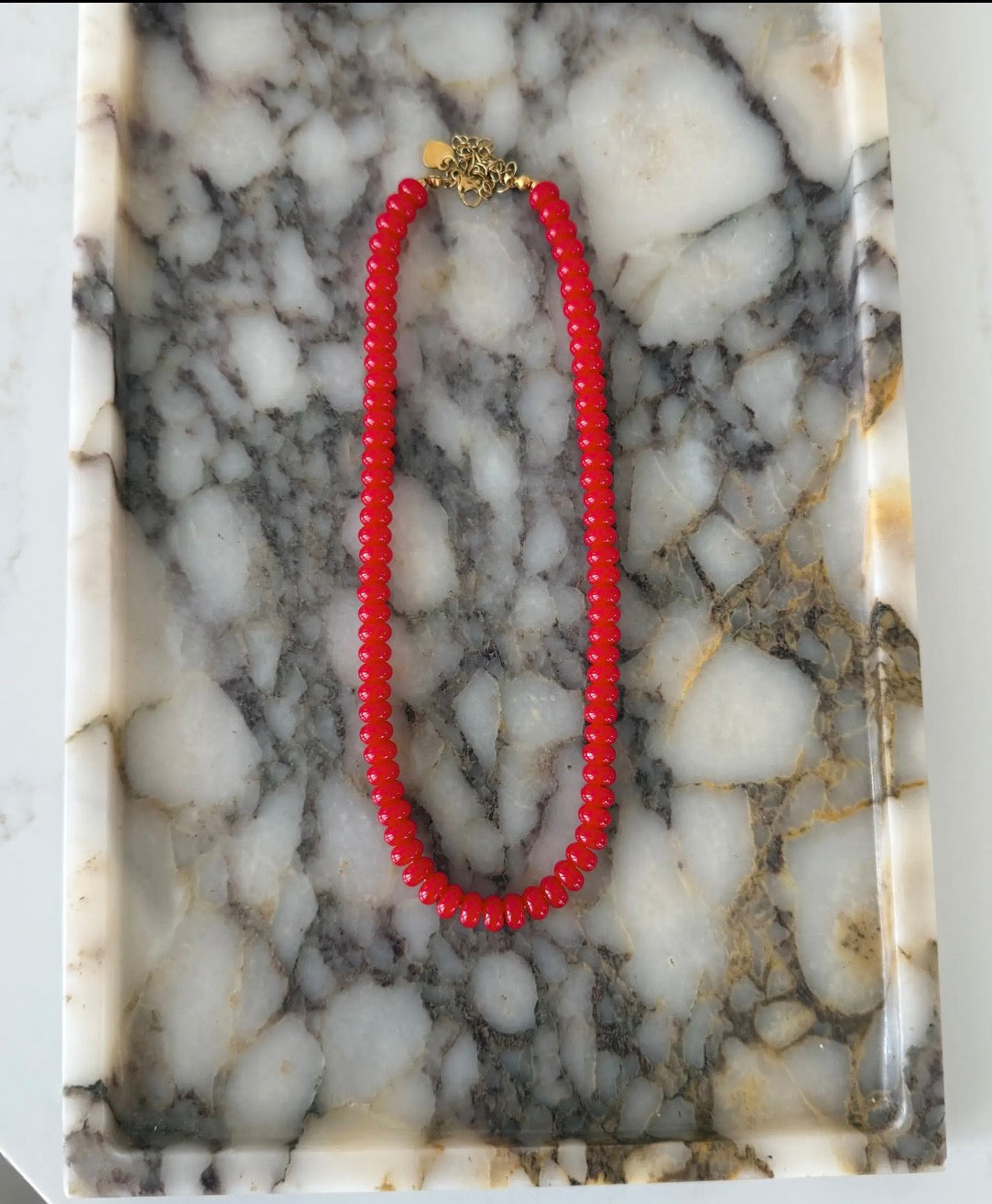 Red Hazel Necklace