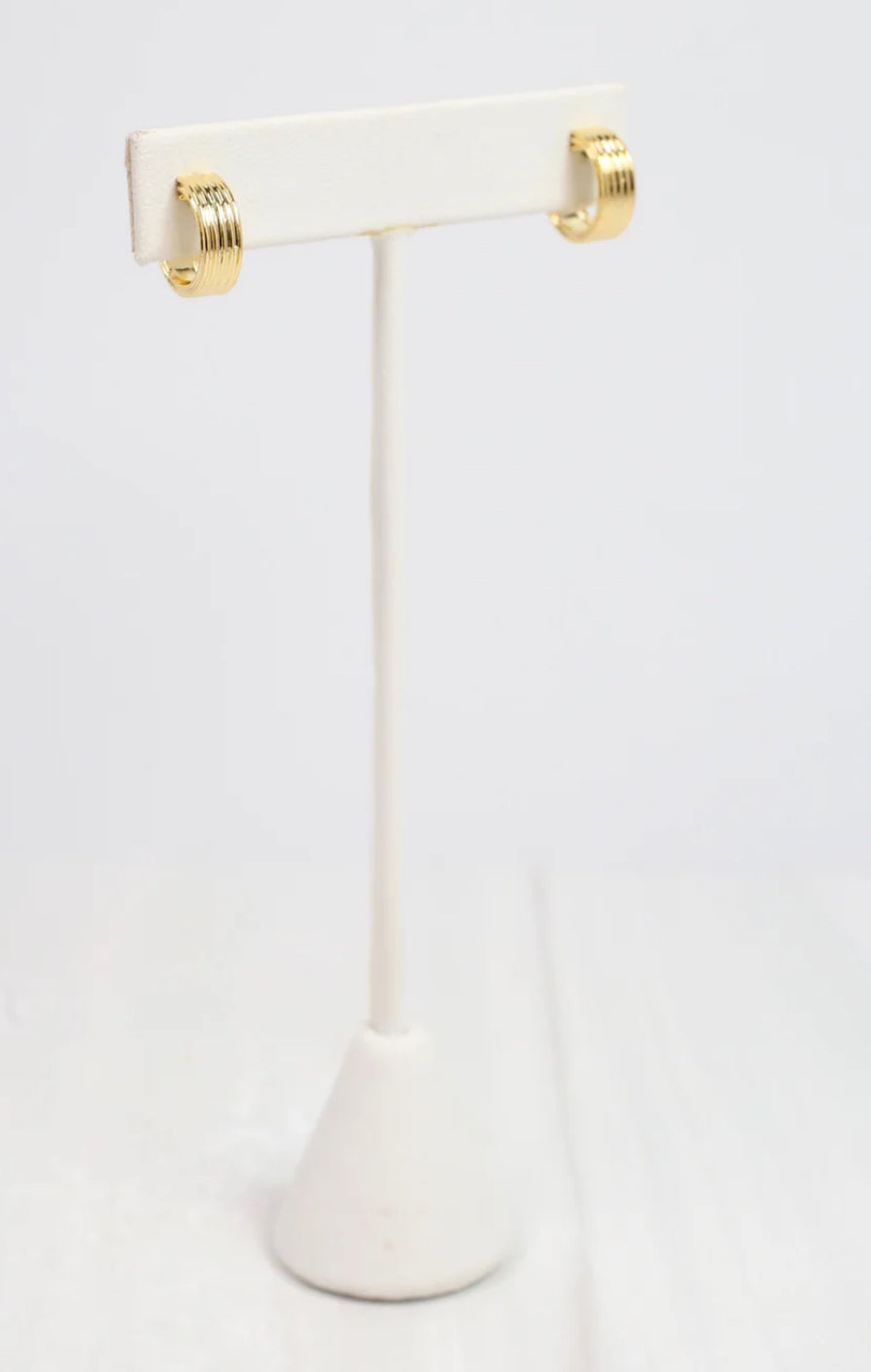 Jennie Small Gold Hoop