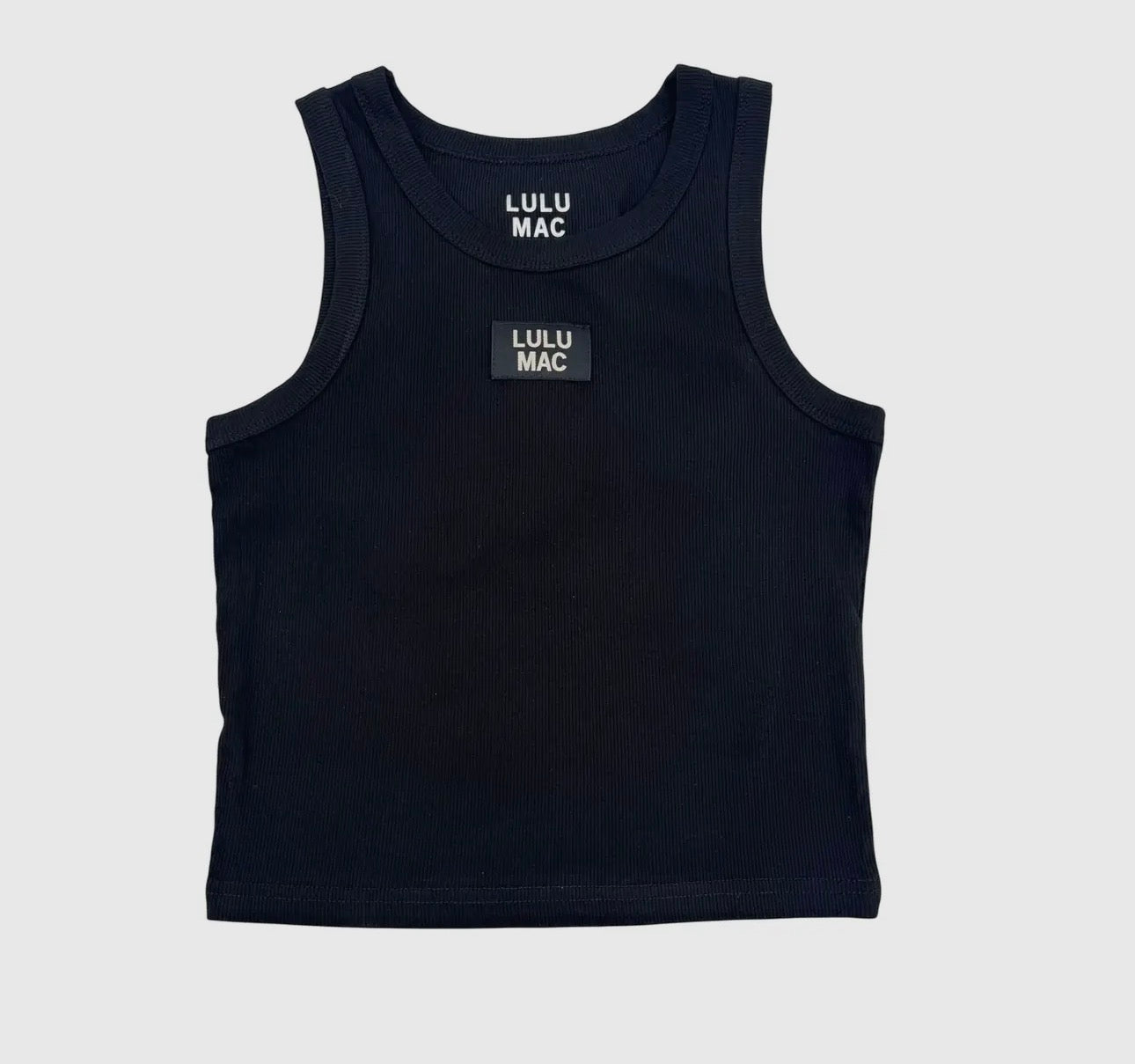 Black Lulu Mac Tank Top