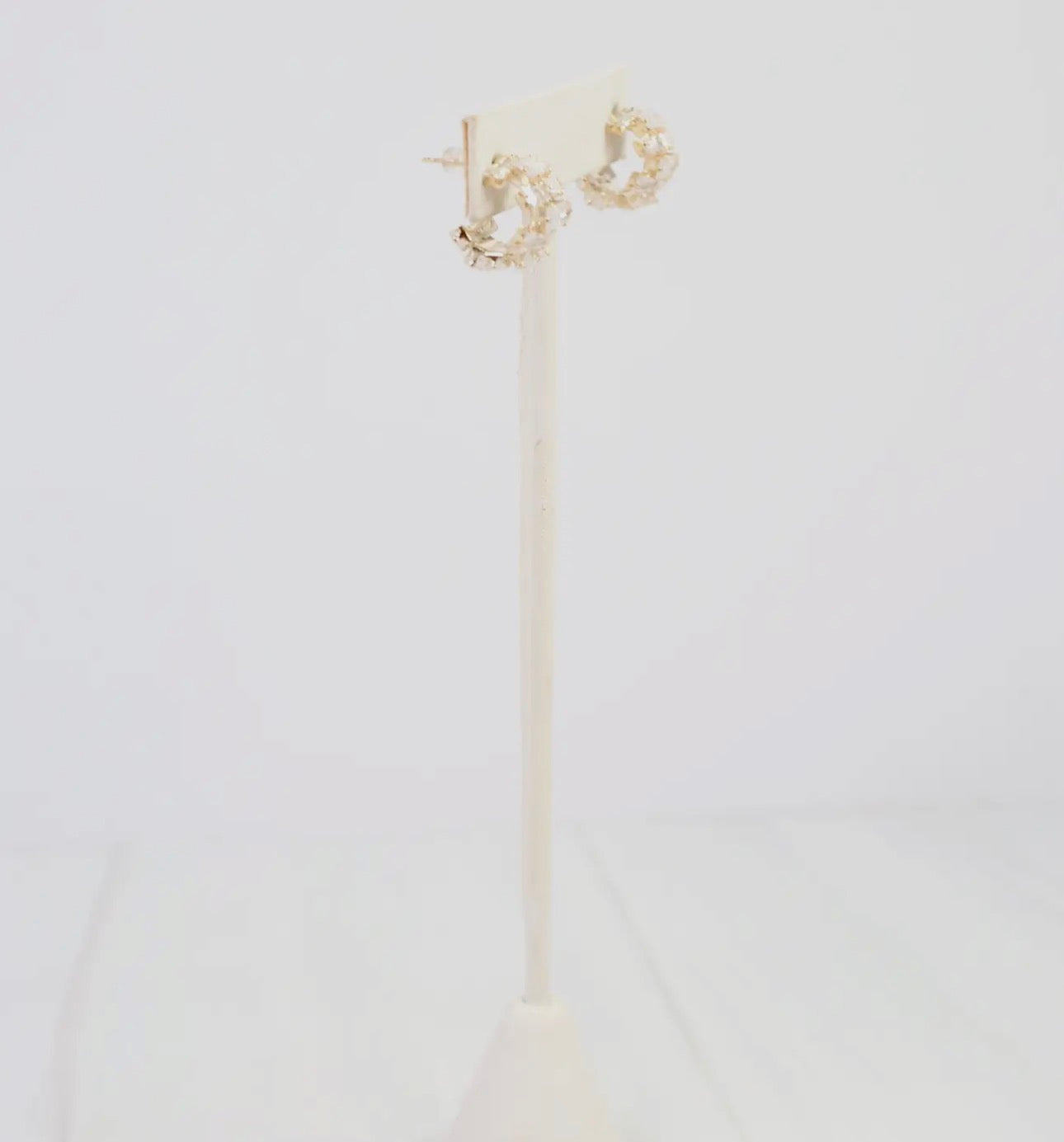 Elloree Crystal Hoop Gold