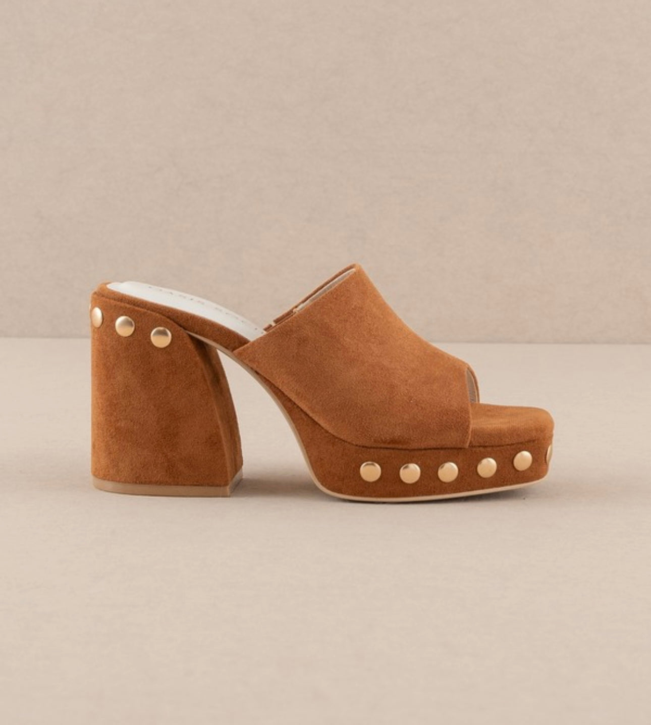 Caramel The Leona Sudded Platform Heel