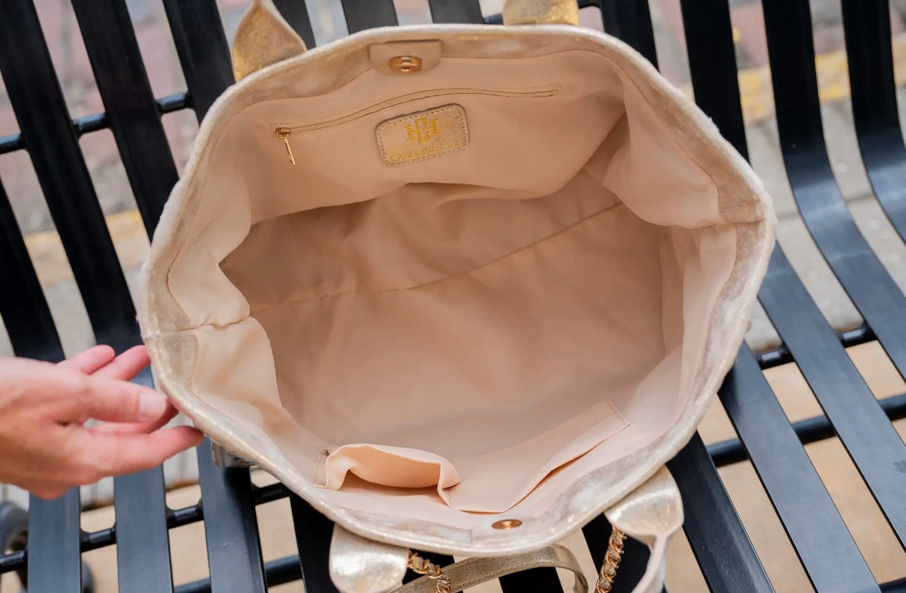 Missy Tote Champagne Pop