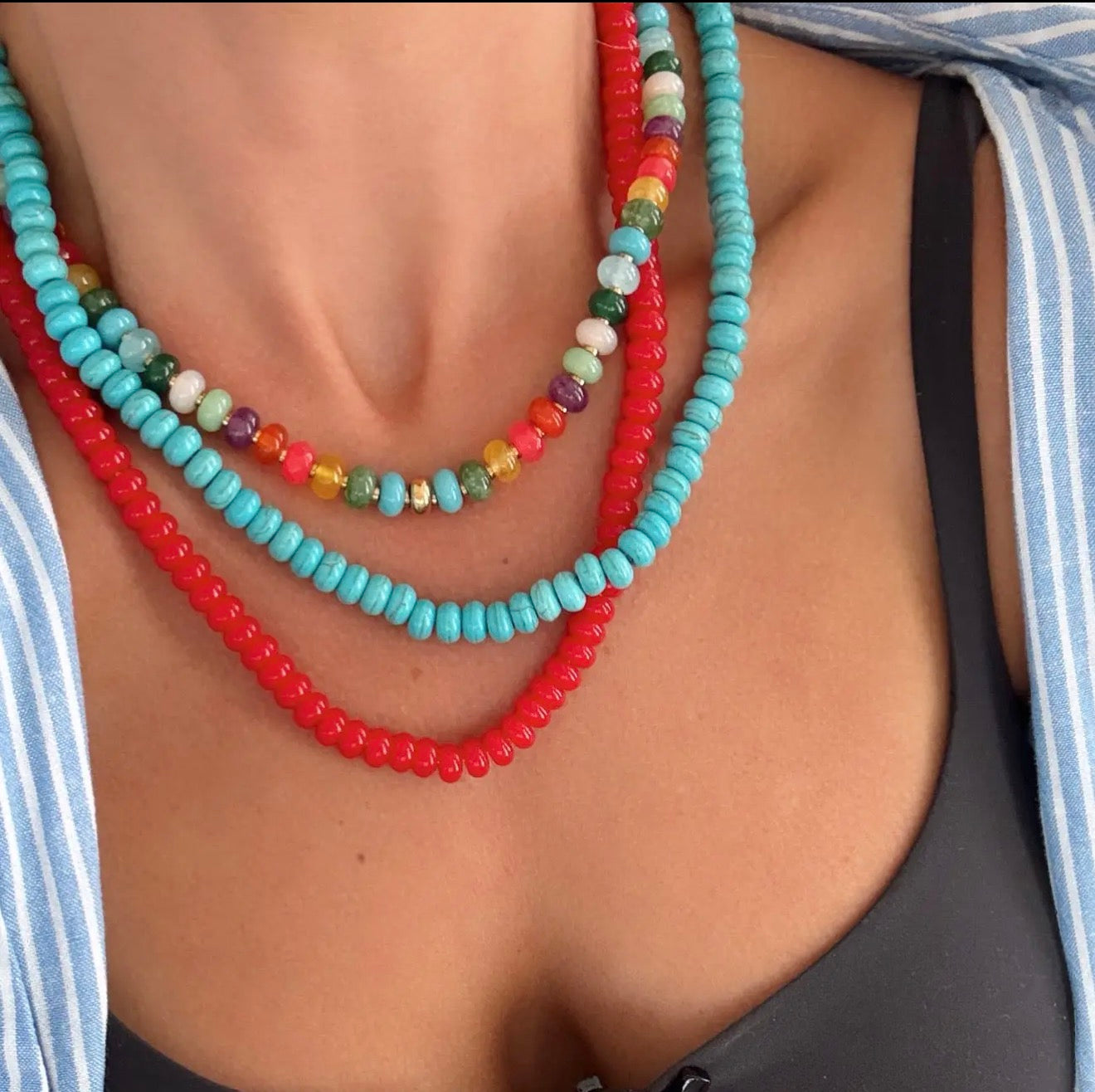 Red Hazel Necklace