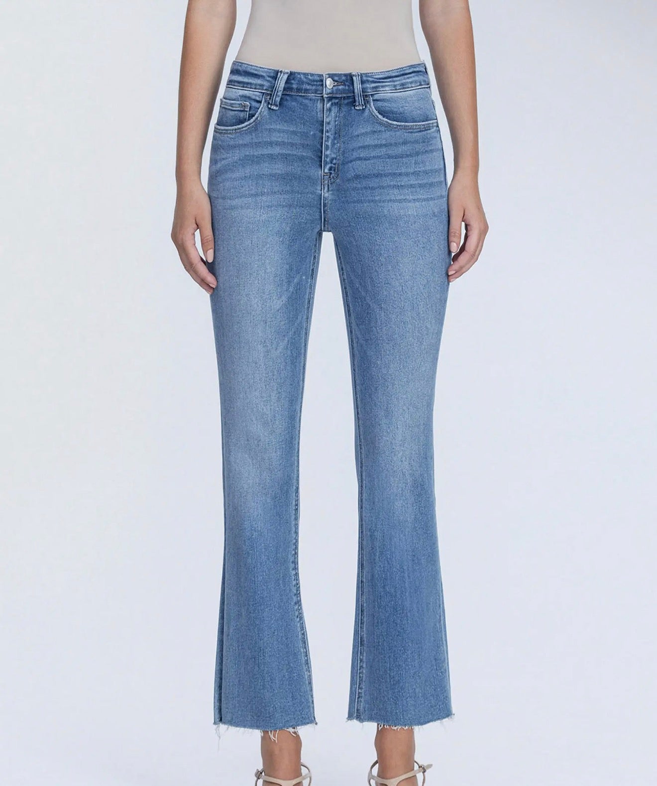Reptar High Rise Crop Flare