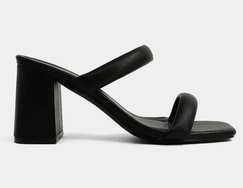 Black Farah Heel