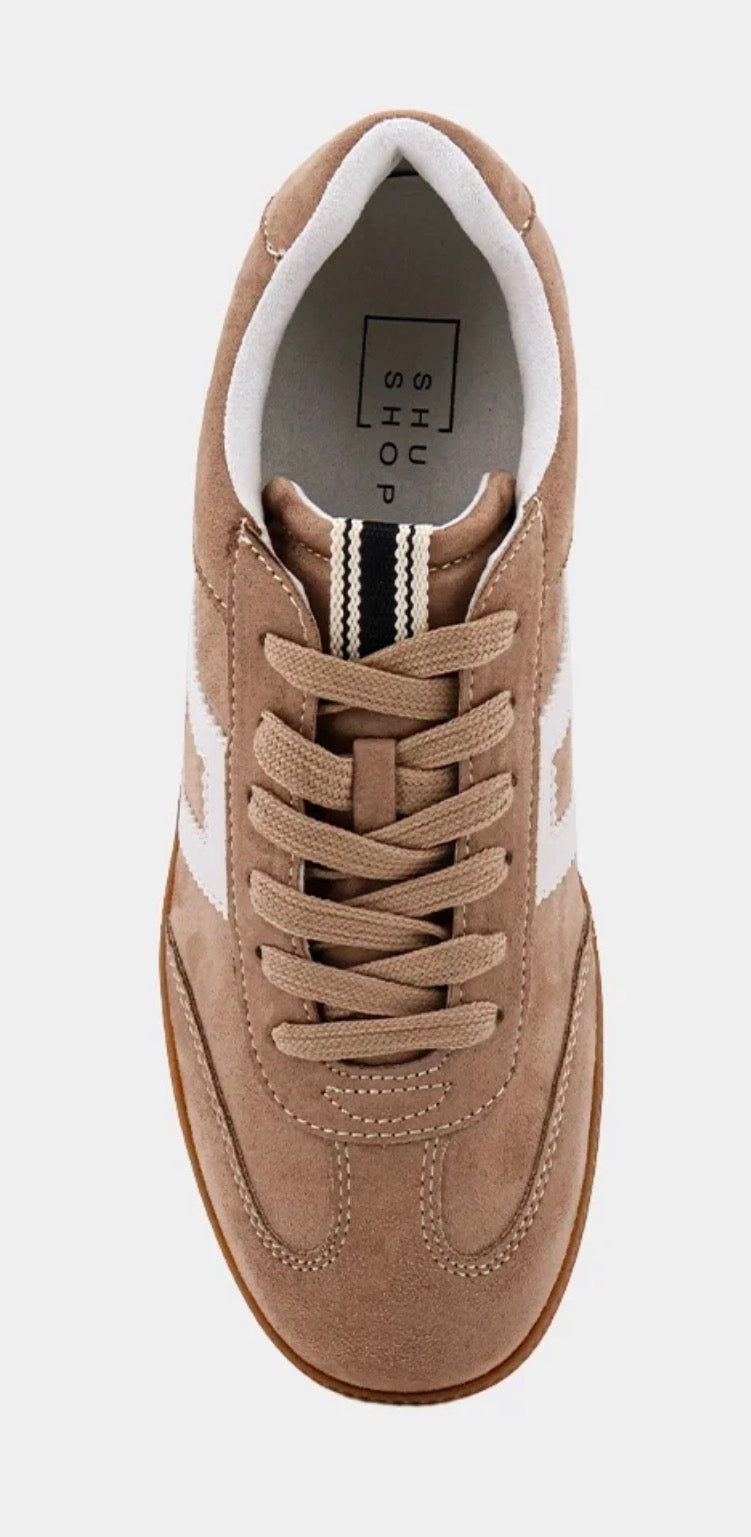 Taupe Saffron Sneaker