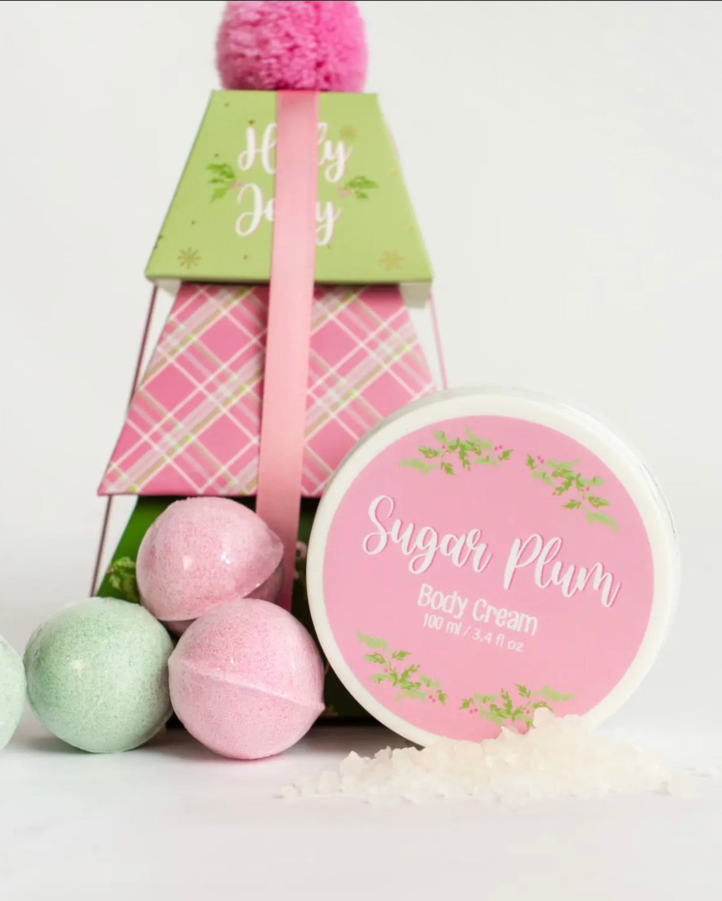 Holly Jolly Bath Gift Set
