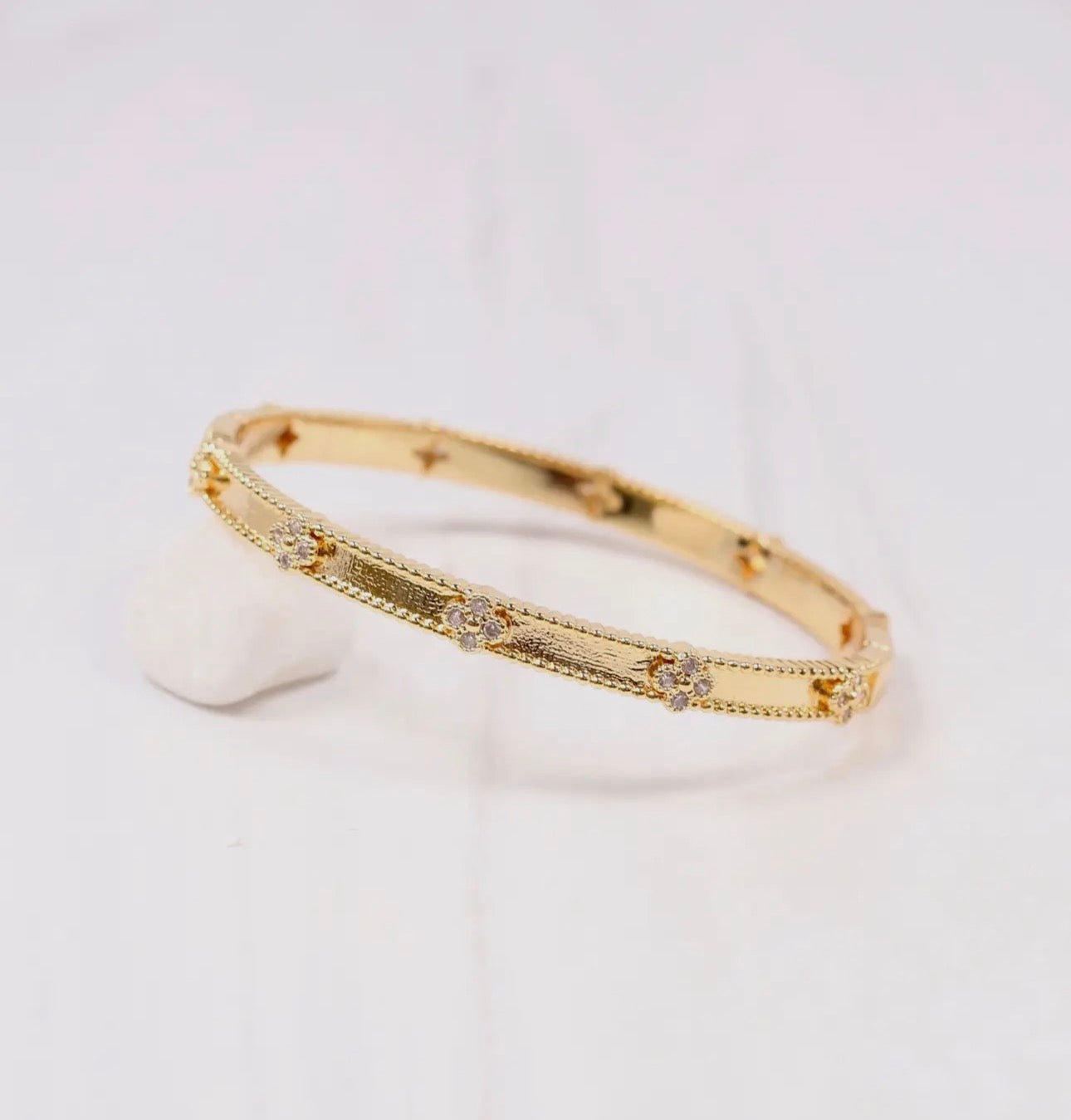 Seaver Clover Bracelet Gold