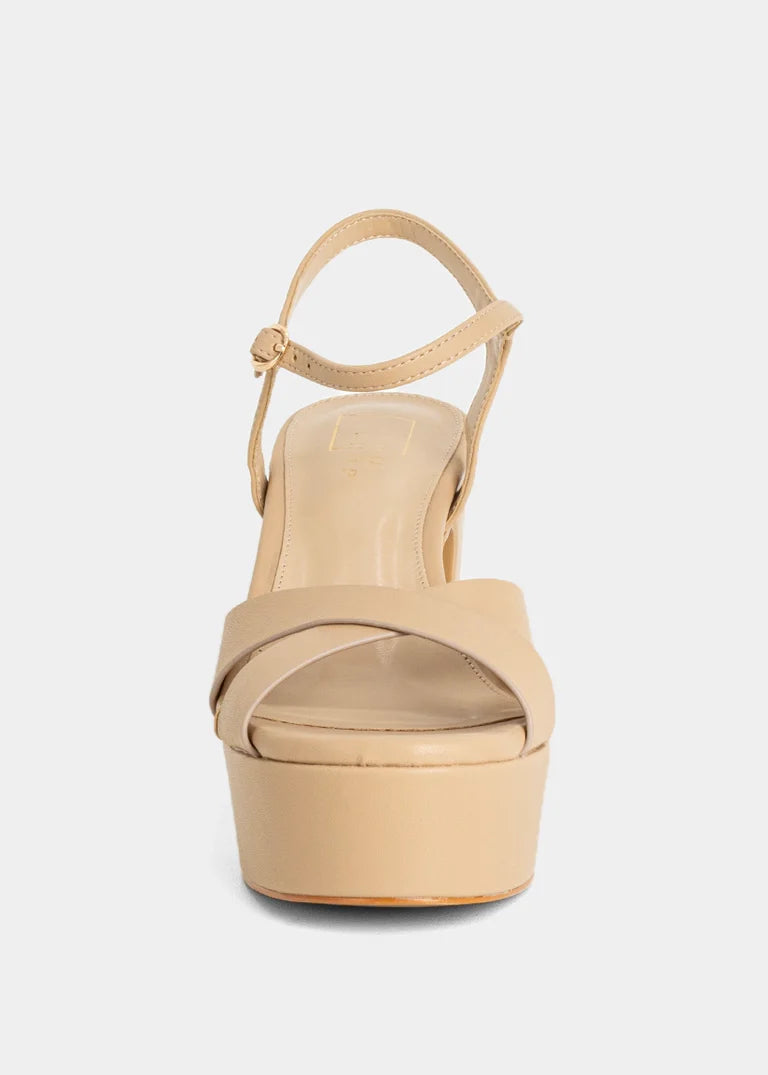 Gwen Nude Strappy Heel