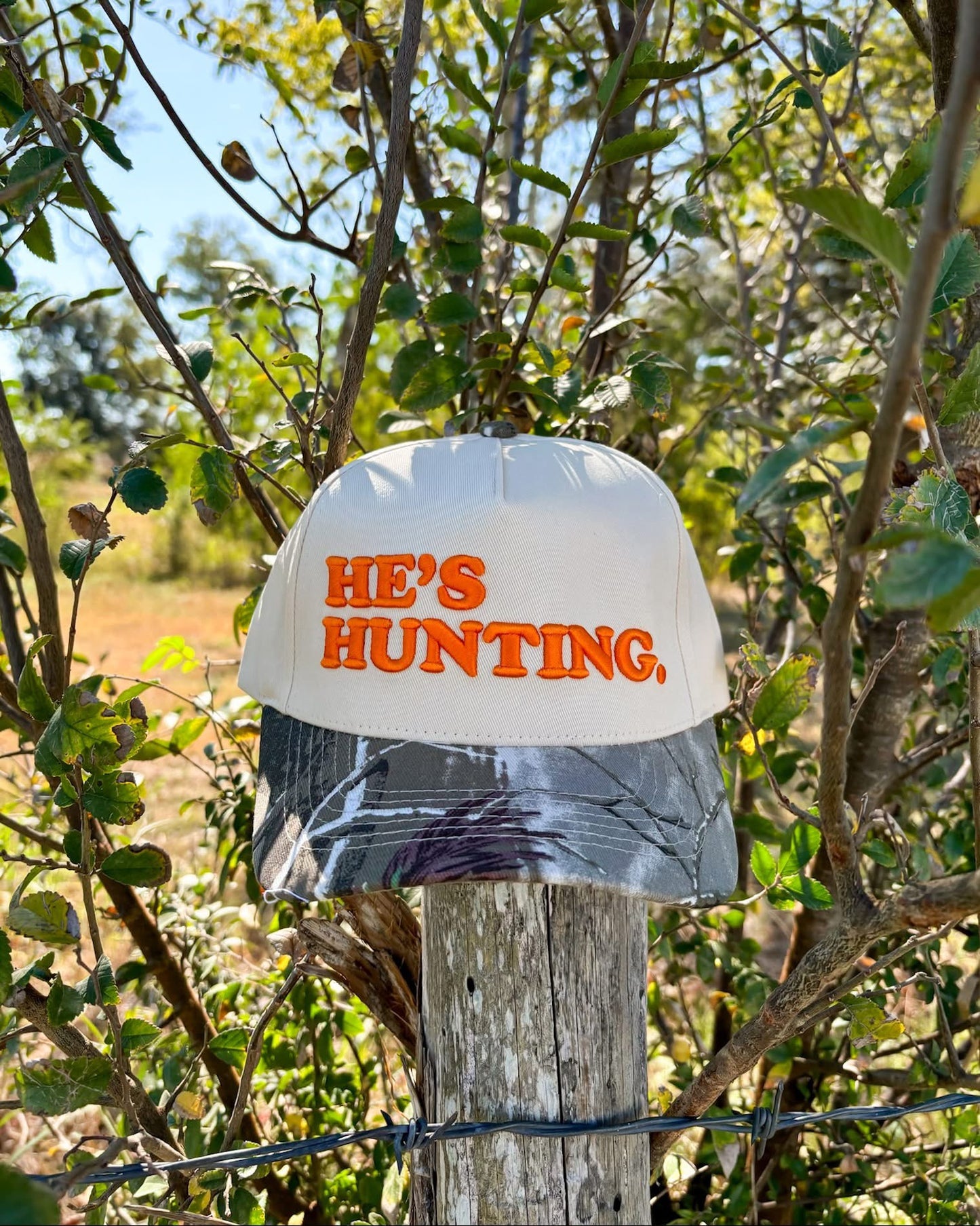 He's Hunting Hat