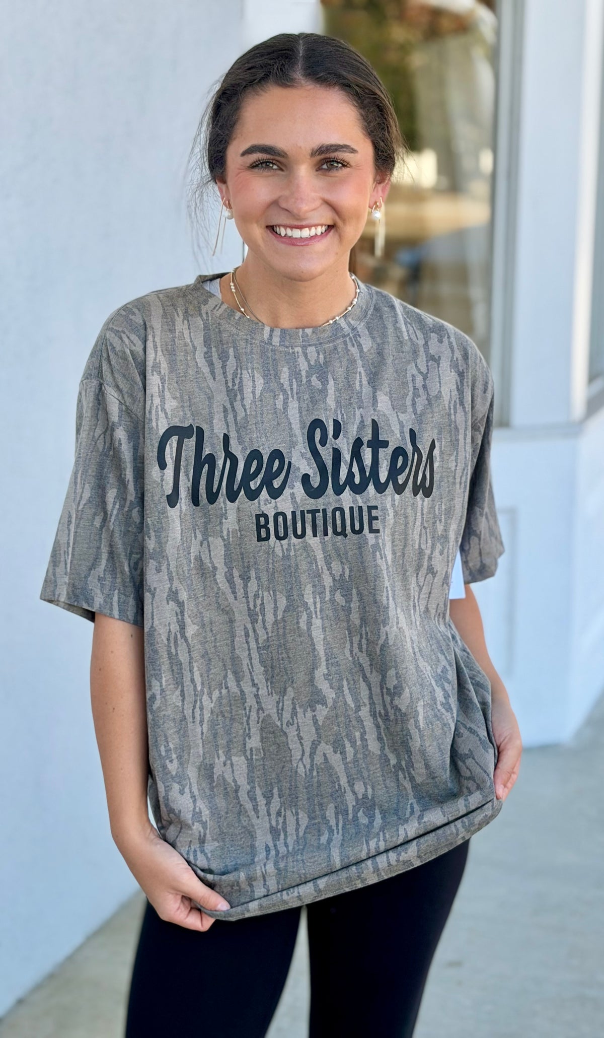 Mossy Oak Three Sisters Tee W Black Writing
