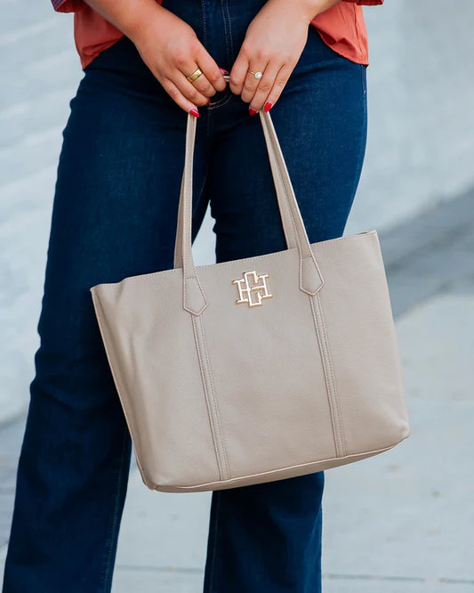 Heath Tote Bag, Taupe