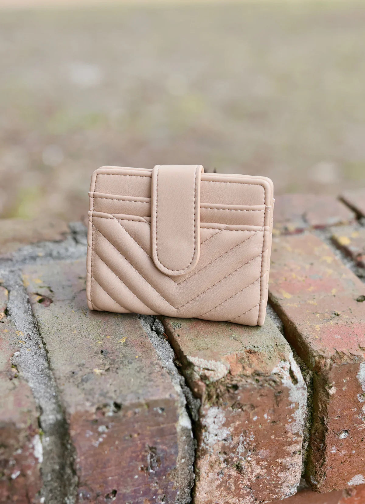 Tate Card Holder Wallet- Taupe