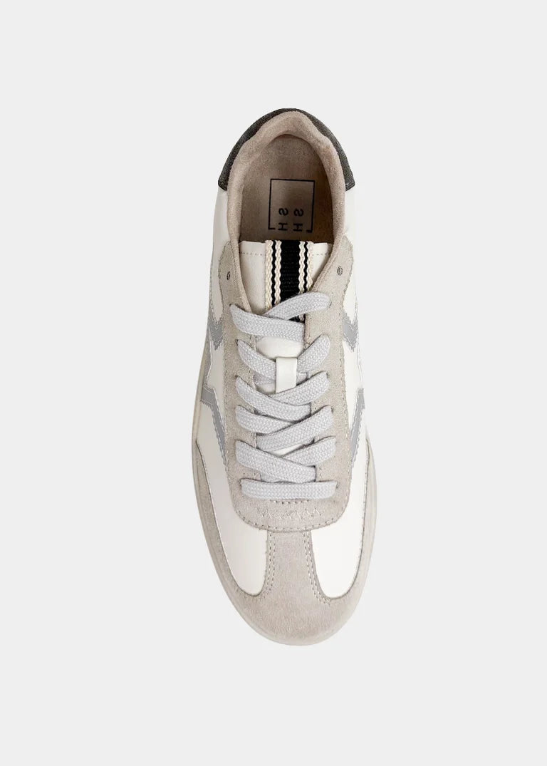 Peaches Platform Silver Sneakers
