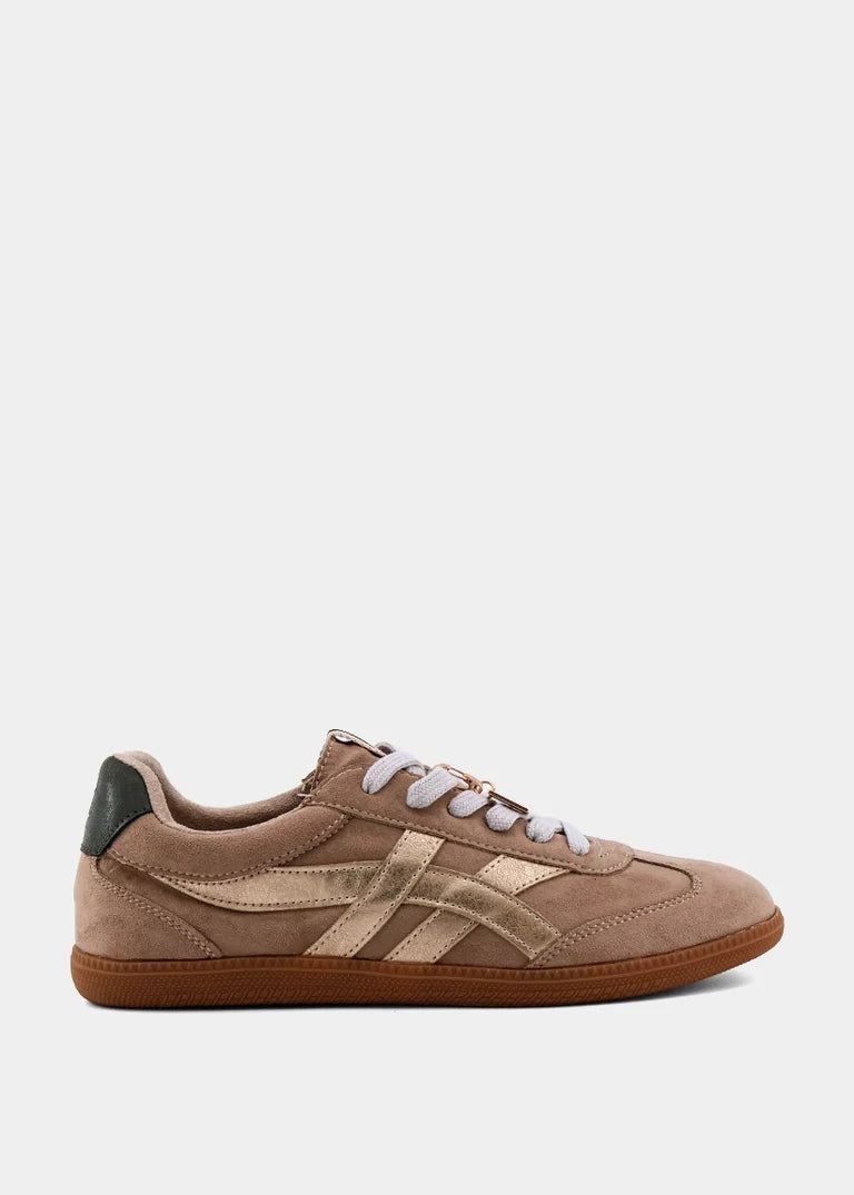 Sasha Mink Suede Sneaker
