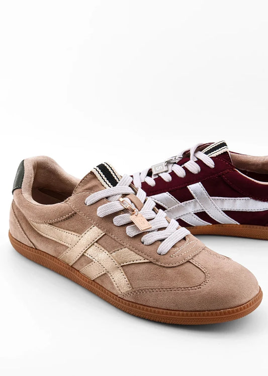 Sasha Mink Suede Sneaker