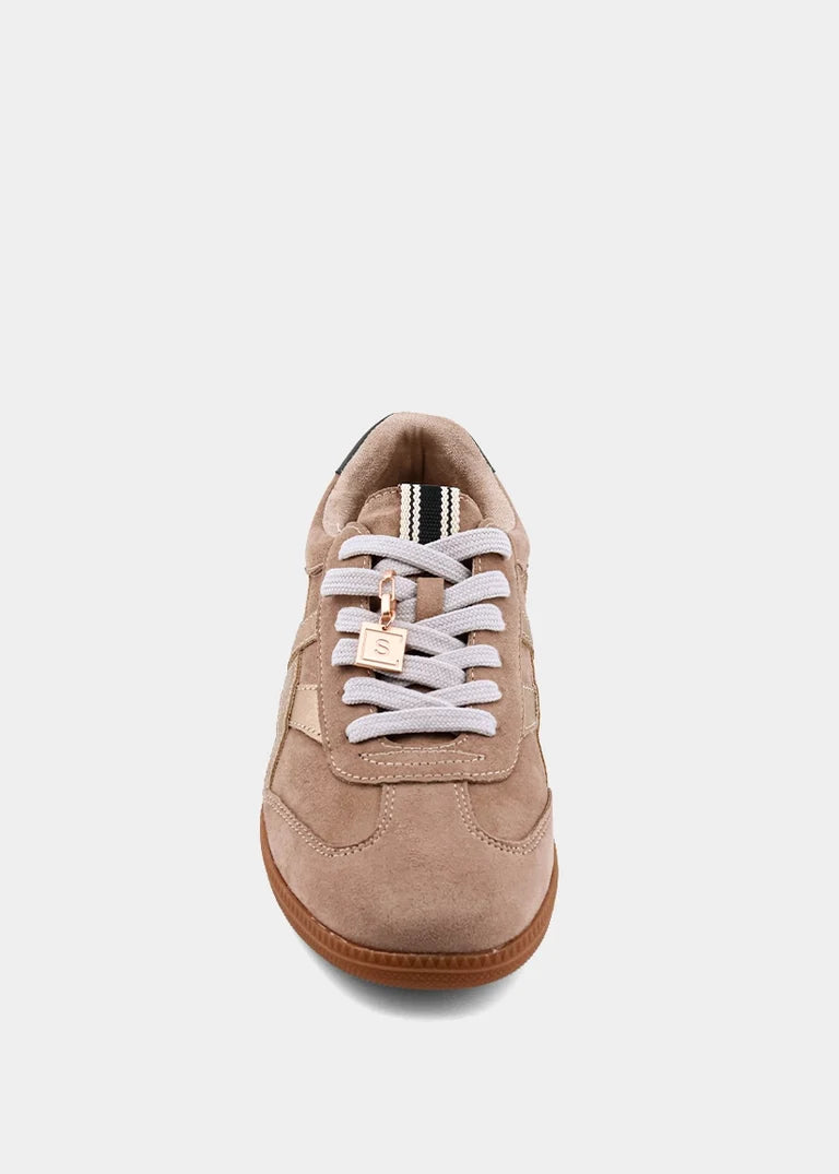 Sasha Mink Suede Sneaker