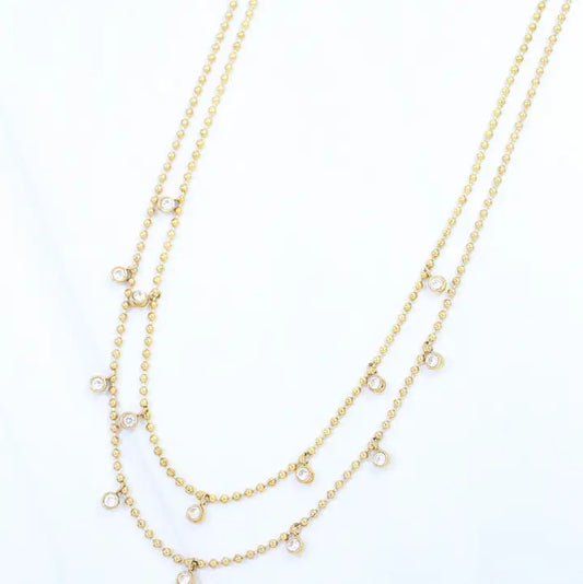 Ryann Layered Ball Necklace