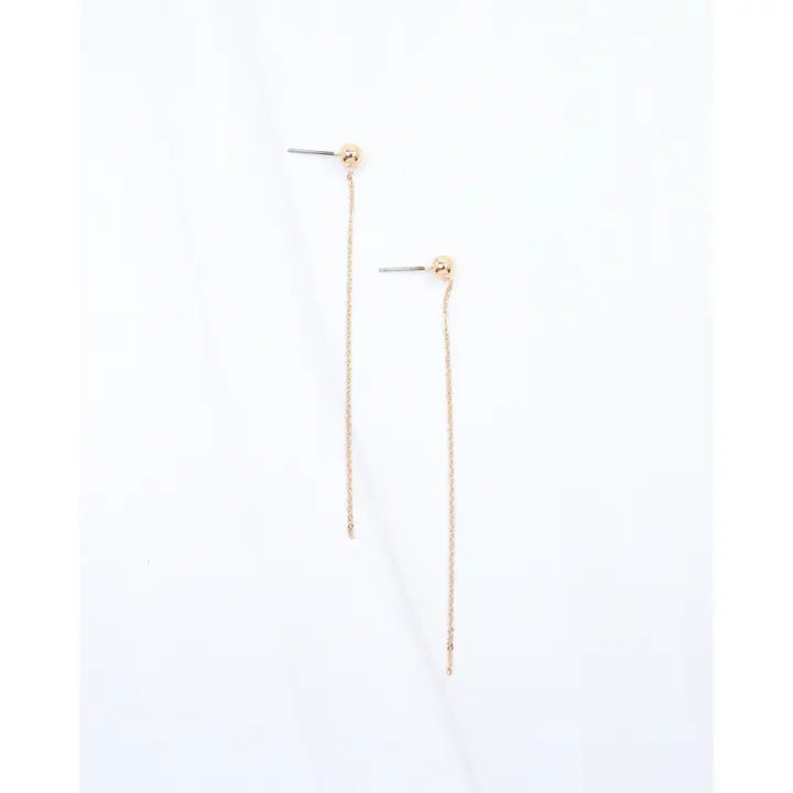 Marisol Dangle Chain Earrings