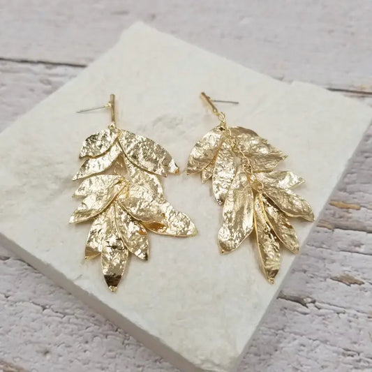 Multi-Layer Leaf Earring