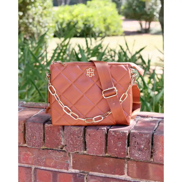 Ariana Crossbody , Saddle LD