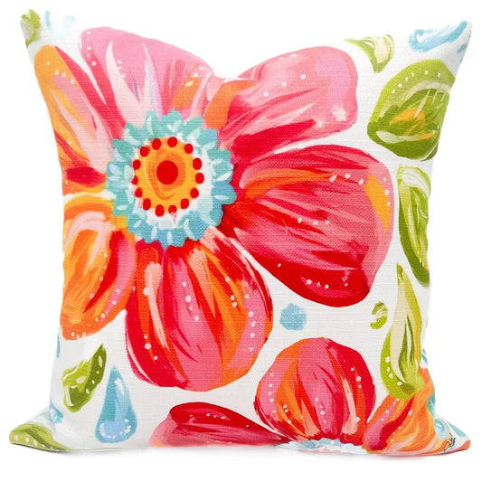 Summer Flowers Pillow