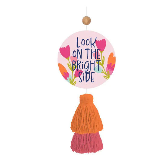 Car Air Freshener, Look On The Bright Side