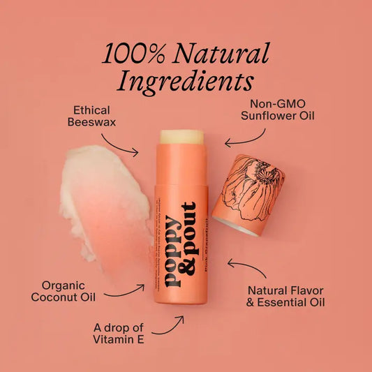 Pink Grapefruit Lip Balm