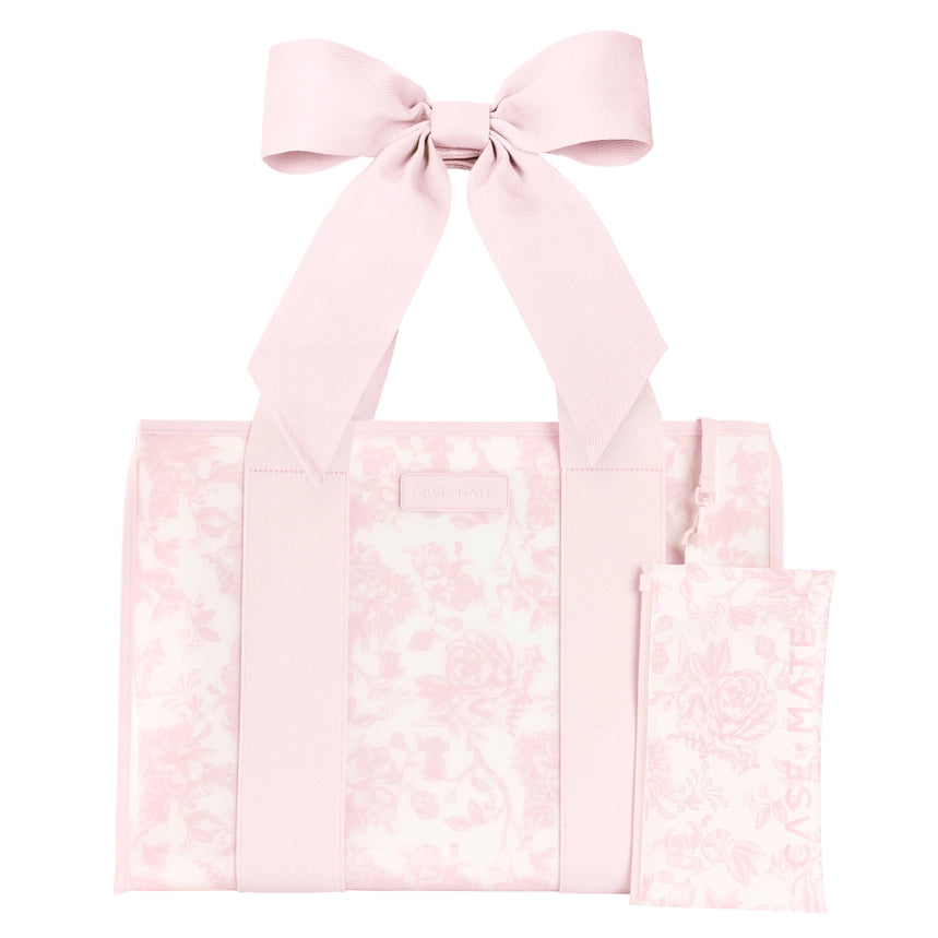 Case Mate Rose Bow Jelly Tote Bag