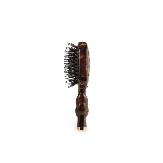 Mini Teletie Boar Brush, Tortoise