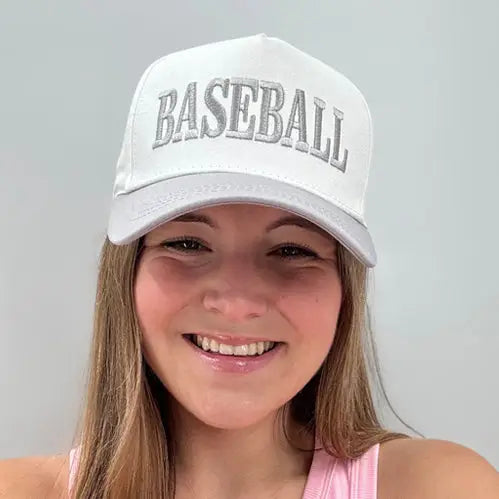 Lulu Mac Grey Baseball Cap