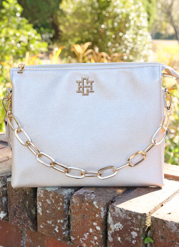 Ariana Crossbody , Pearl