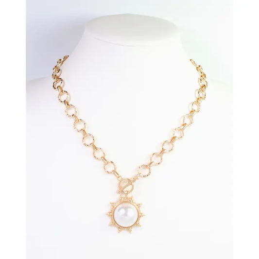 Macquarie Pearl Toggle Necklace