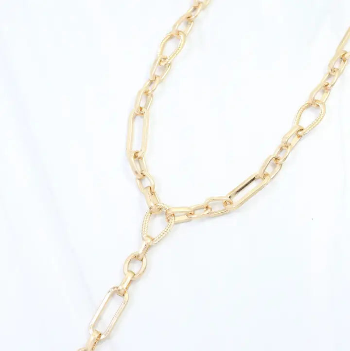 Linda Link Y Necklace