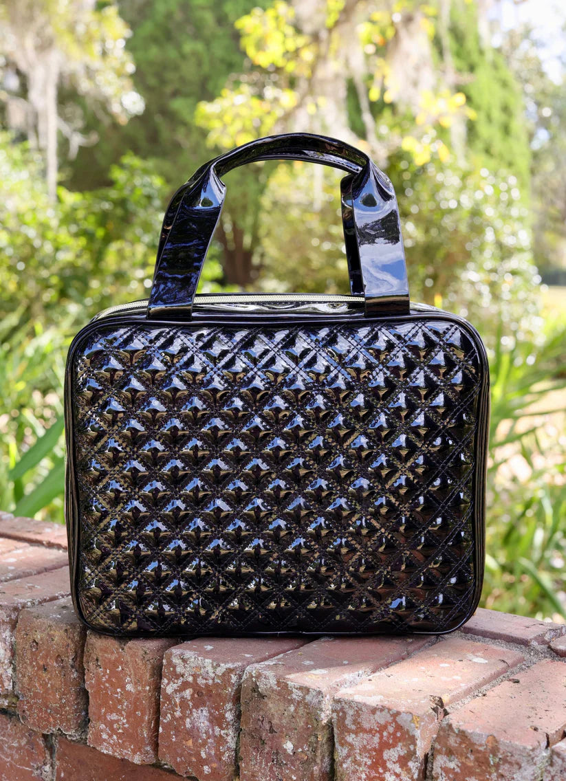 Black Patent Punta Cana Large Case