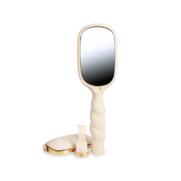 Boar Bristle Hair Brush , Tan