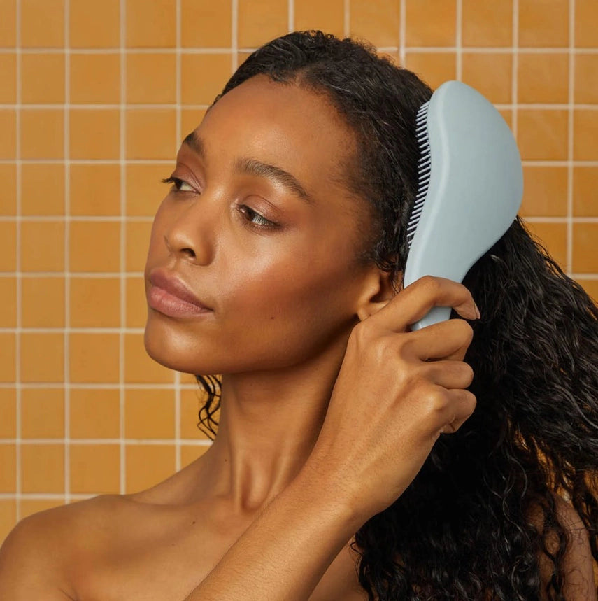 Detangling Brush- Haze Blue