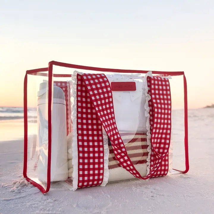 Case Mate Cherry Gingham Jelly Tote