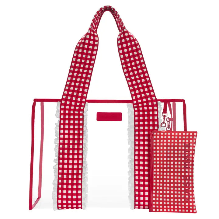 Case Mate Cherry Gingham Jelly Tote