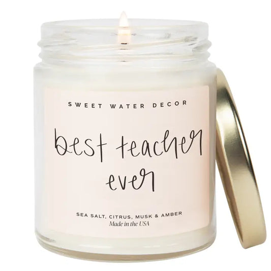 Candle 9oz. , Best Teacher Ever