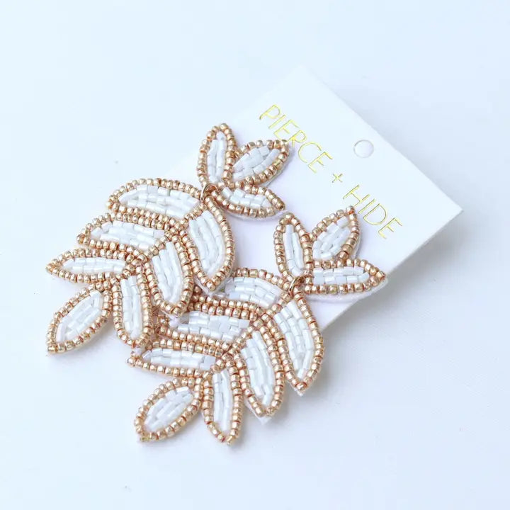 Leaf Drop Earrings