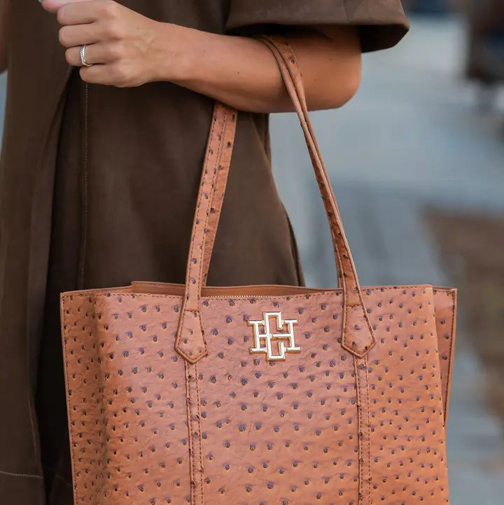 Heath Tote Bag, Saddle EO