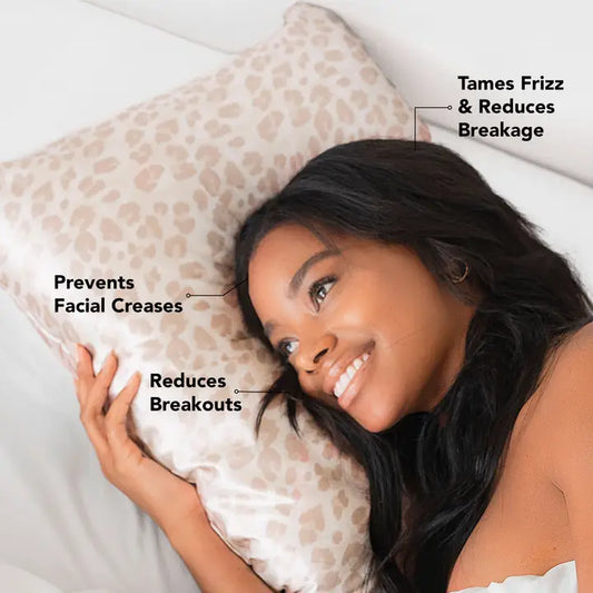 Satin Pillowcase - Leopard(Standard)
