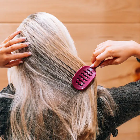 Mini Teletie Brush Vented, Mulberry