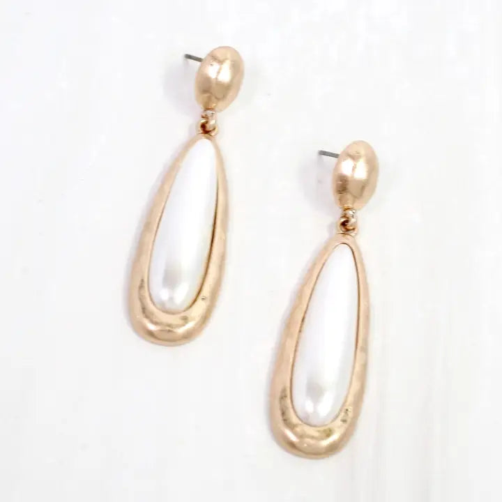 Inverell Pearl Teardrop Earrings