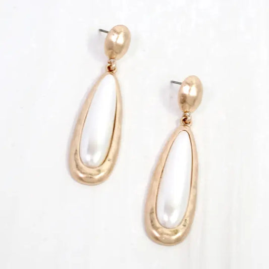 Inverell Pearl Teardrop Earrings