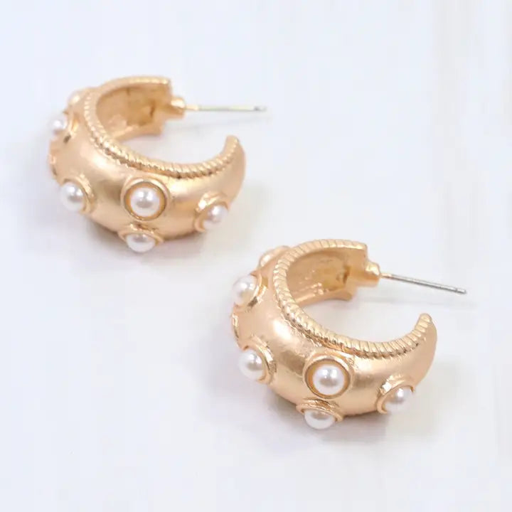 Bobbie Pearl Hoops