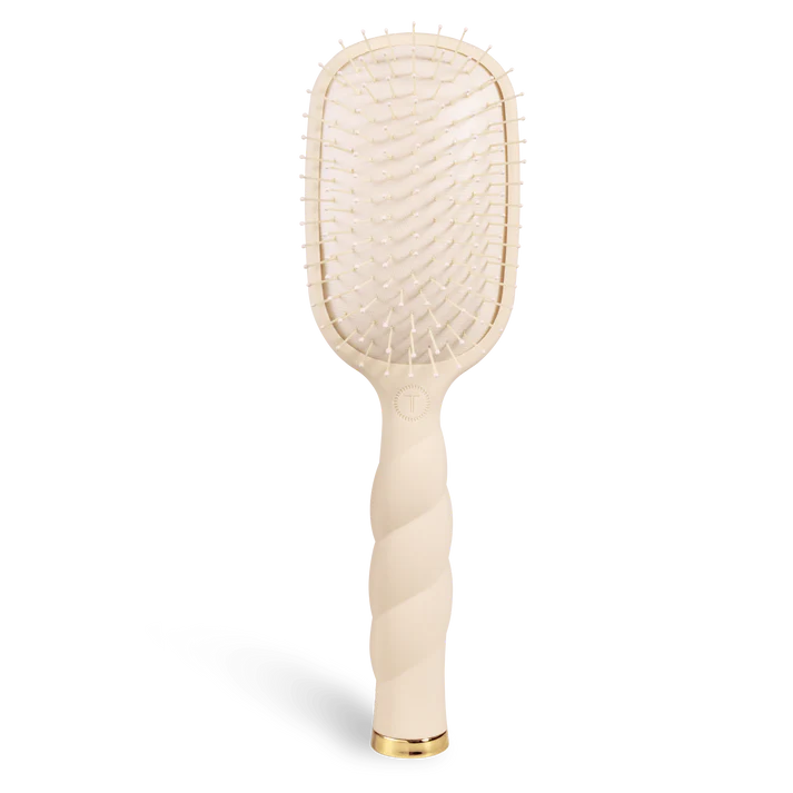 Teletie Detangler Hair Brush Tan, Medium Hair