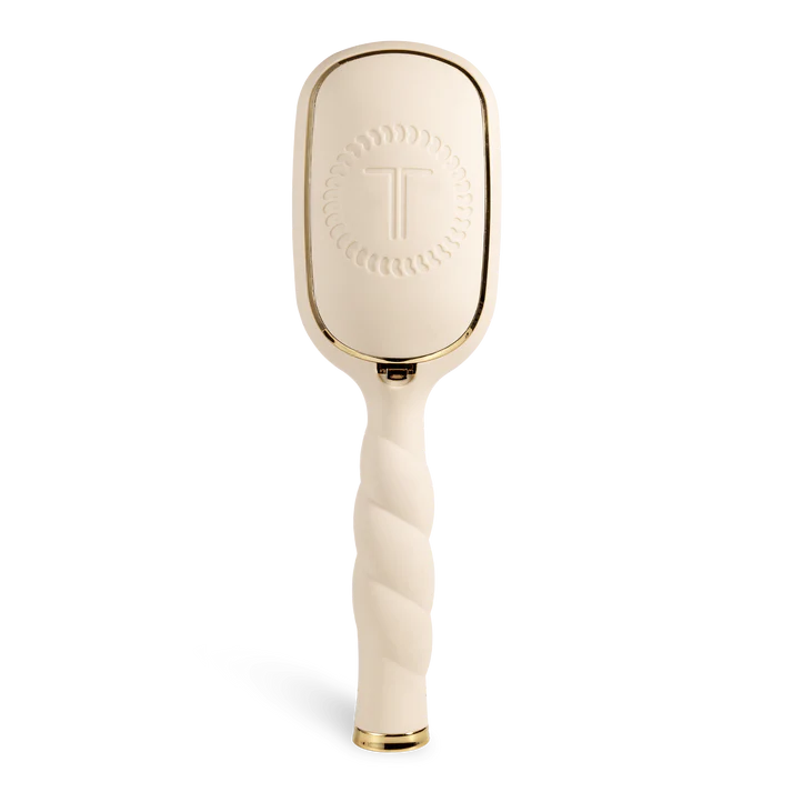 Teletie Detangler Hair Brush Tan, Thick Hair